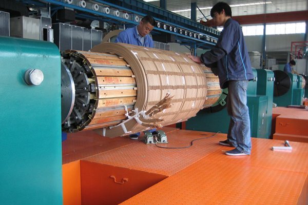 Horizontal Coil Winding Machine