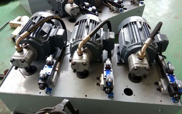 hydraulic busbar punching machine
