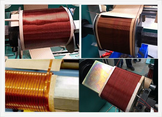 Transformer winding machine